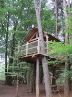 Cabane dans les arbres de la Ferme de Vassivière_1