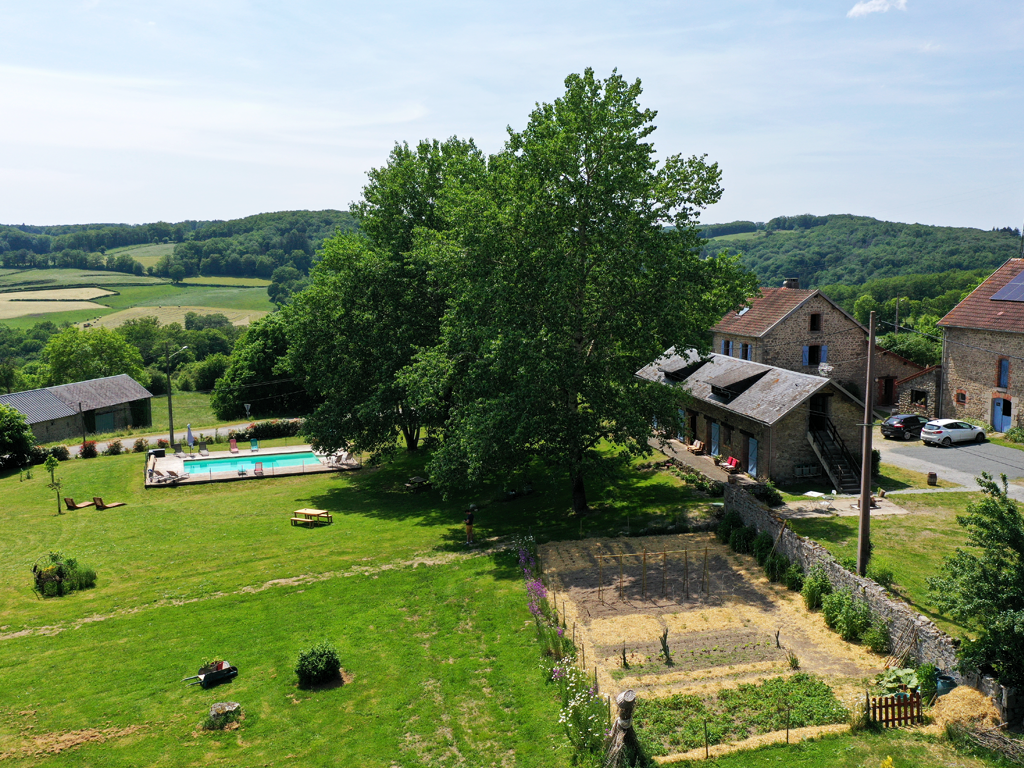 Vue de l ancienne ferme