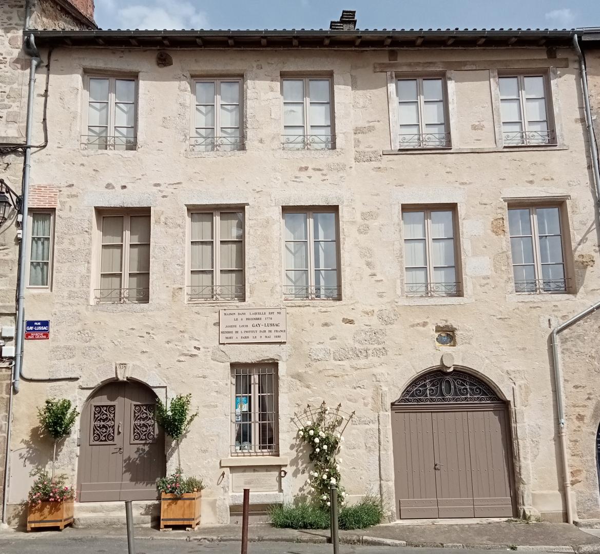 La Maison de Gay Lussac à Saint Léonard de Noblat en Haute Vienne(Nouvelle Aquitaine)_1