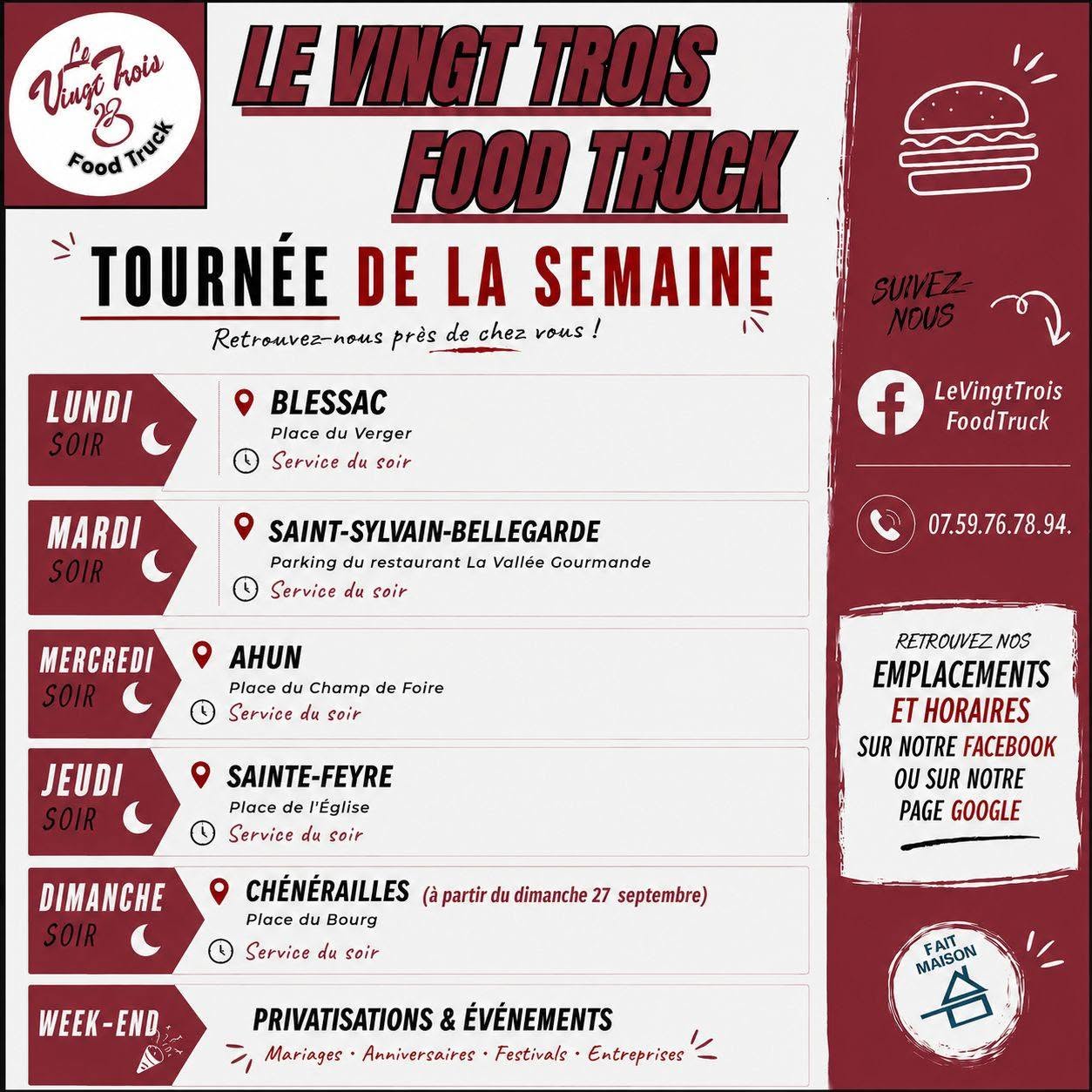Le vingt trois