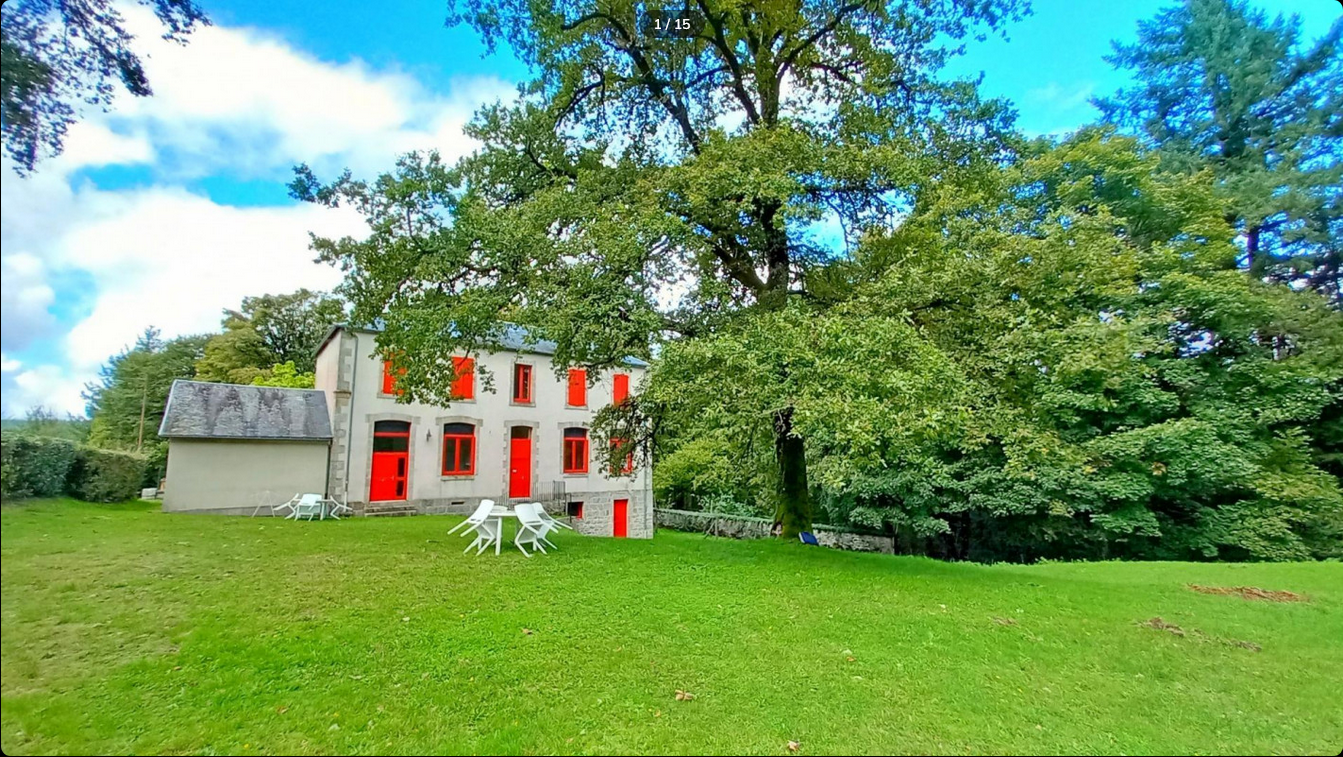 Vue de l'extérieur de la maison