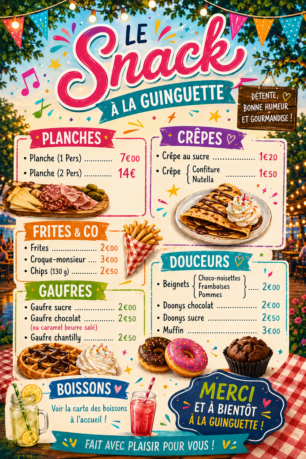 guinguette meilhards snack