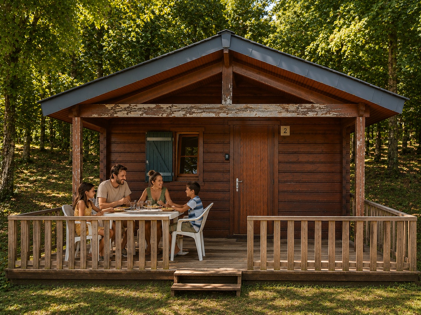 chalet 4pers extérieur