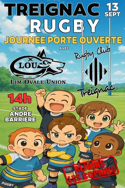 Treignac - Journée portes ouvertes rugby - 13 09 2025