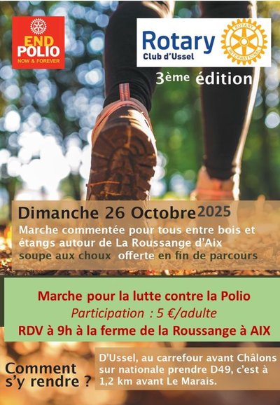 MARCHE 3ème EDITION ROTARY USSEL