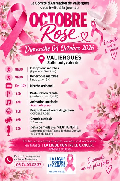 OCTOBRE ROSE