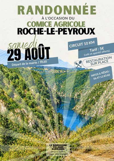 Affiche rando Roche-le-Peyroux - 1