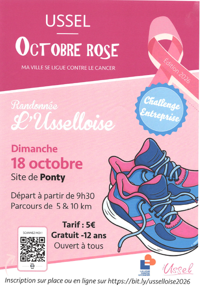 OCTOBRE ROSE USSEL
