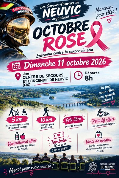 OCTOBRE ROSE NEUVIC