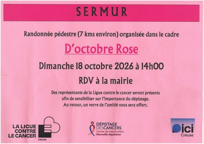 OCTOBRE ROSE