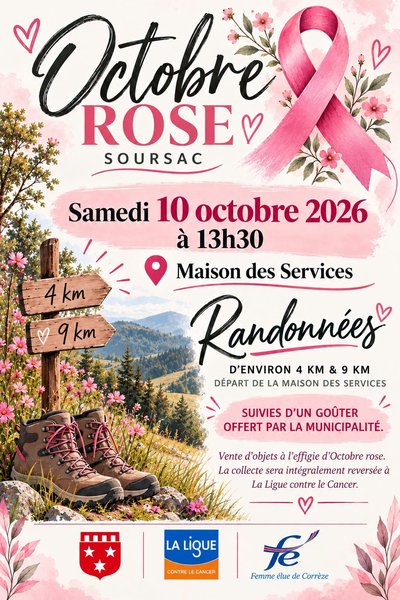 OCTOBRE ROSE SOURSAC
