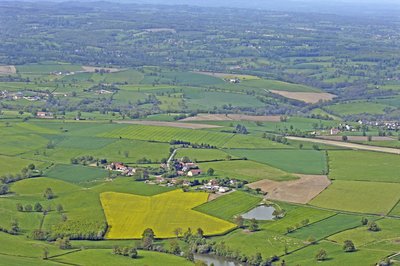 paysage de bocage dans la Creuse