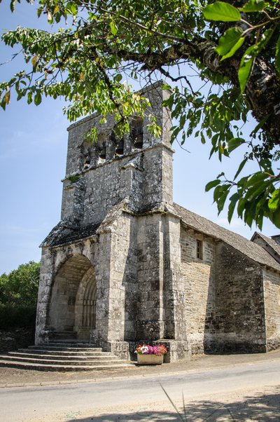 L'église de Saint-Merd-de-Lapleau