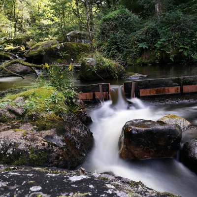 Barrages sur la Rigole du Diable