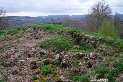 Les vestiges du château