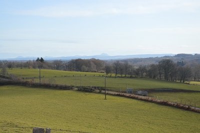 Flayat - Panorama sur la Chaîne des Puys