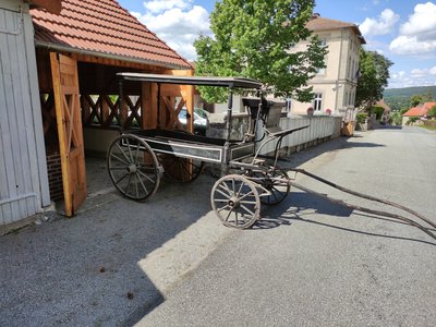 Corbillard hippomobile