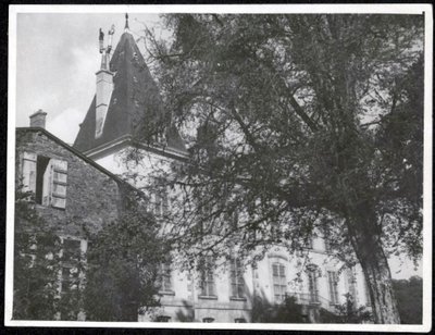Photo d'archive du château de la Vialle