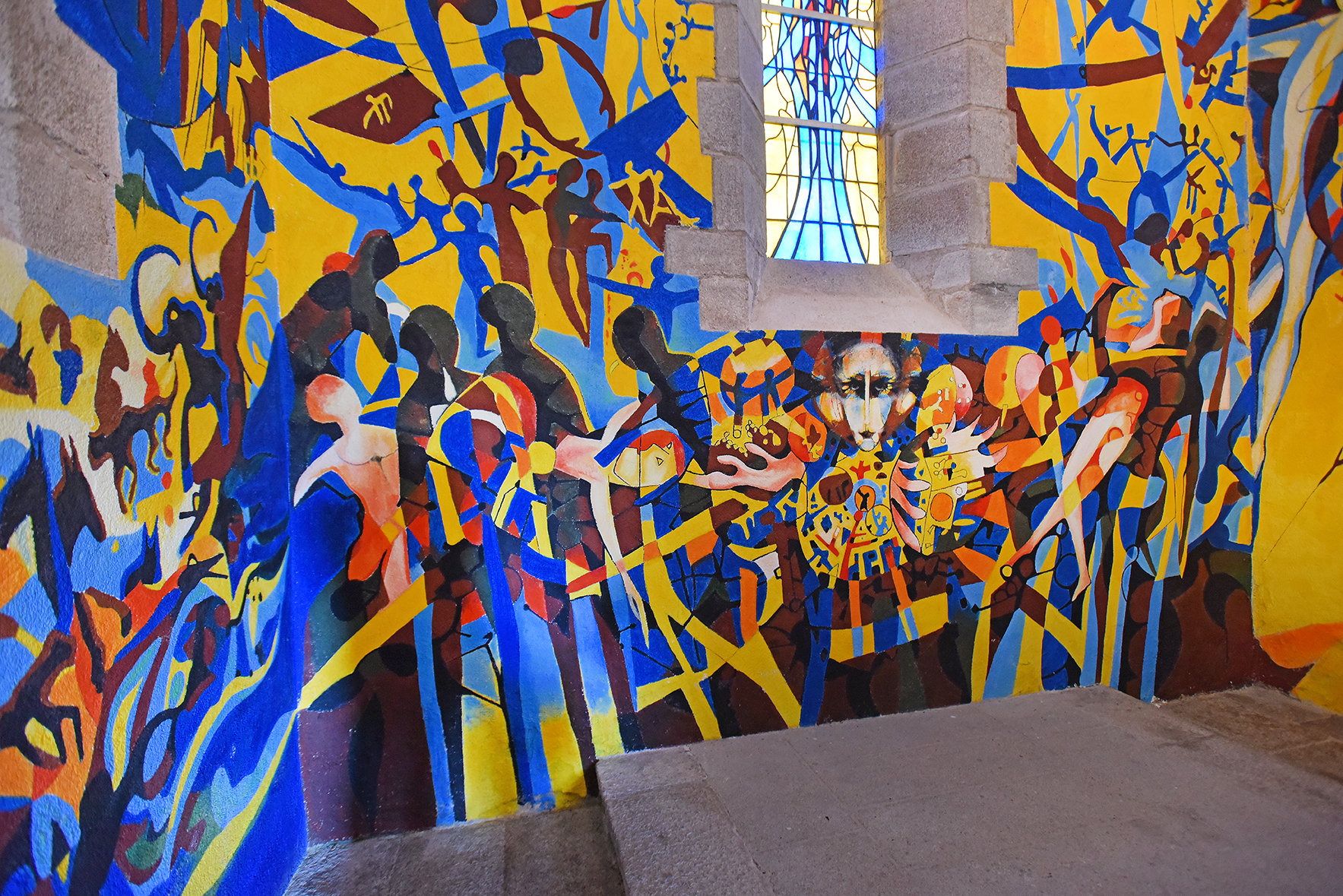 Eglise de Sous Parsat - Peintures Gabriel Chabrat