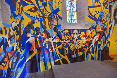 Eglise de Sous Parsat - Peintures Gabriel Chabrat