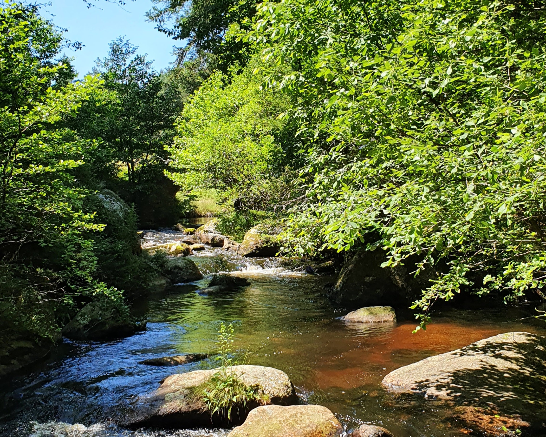 Le Thaurion à la Rigole du Diable