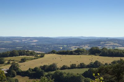 Vue à partir du sommet du Mont Gargan