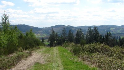 Panorama sur le paysage de Creuse