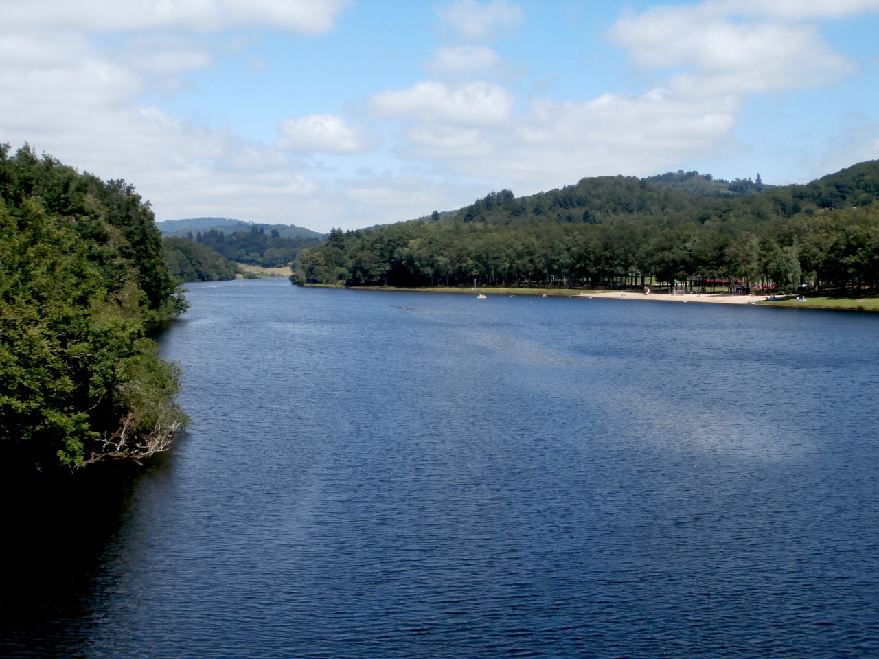 Vue sur le lac Ste Hélène