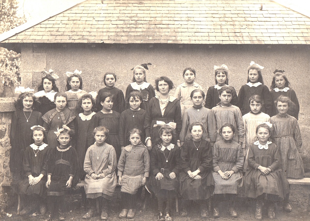 Ecole de Peyrat vers 1920