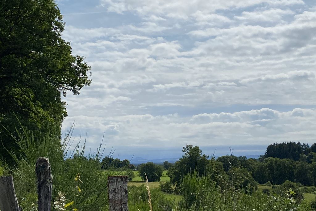 Point de vue sur le Puy-de-Dôme