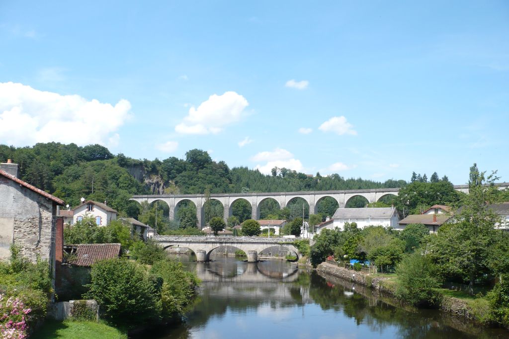 Viaduc et pont routier