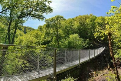 Passerelle supendue